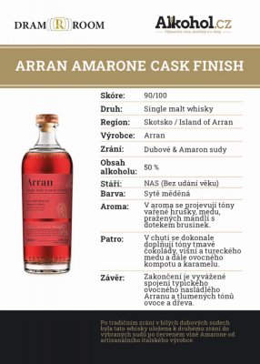 Arran Amarone 0,04l 50%