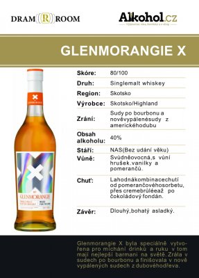 Glenmorangie X 0,04l 40%