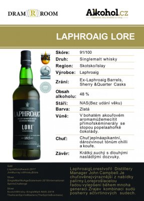 Laphroaig Lore 0,04l 48%