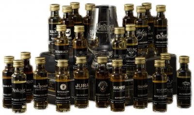Aukce The Nectar Of The Daily Drams 15th anniversary Tasting Box 24×0,02l + 1x sklo GB