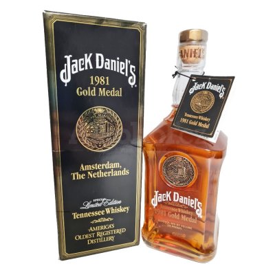 Aukce Jack Daniel's 1981 Gold Medal 0,75l 43% GB L.E.