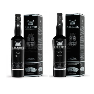 Aukce A.H.Riise XO Founders Reserve No. 1 & 2 2×0,7l