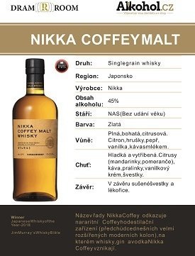 Nikka Coffey Malt 0,04l 45%