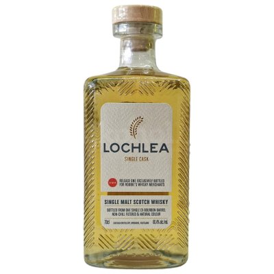 Aukce Lochlea Single Cask Release One Exclusively Bottled for Robbie's Whisky Merchants 2018 0,7l 60,4% L.E. - 61/239