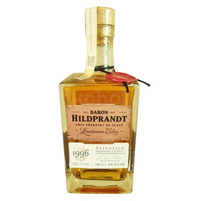 Aukce Baron Hildprandt Slivovice 1996 0,7l 50% L.E.