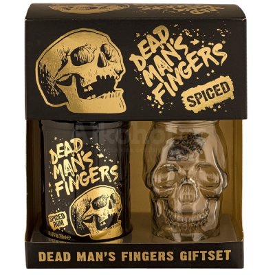 Dead Man's Fingers Spiced 0,7l 37,5% + 1x sklo GB