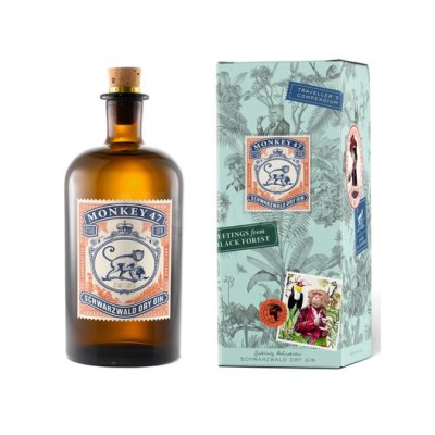 Aukce Monkey 47 Schwarzwald Dry Gin Traveller's Compendium Edition 0,5l 47% GB L.E.