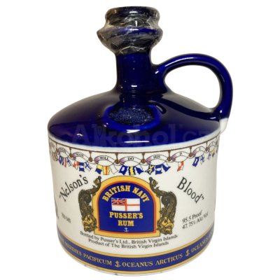 Aukce Pusser's British Navy Rum Nelson's Blood Flagon 0,75l 47,75%