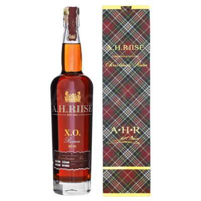 Aukce A. H. Riise XO Christmas Edition 0,7l 40% GB L.E.