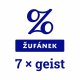 Aukce Žufánek Geist 7×0,5l - všechny edice