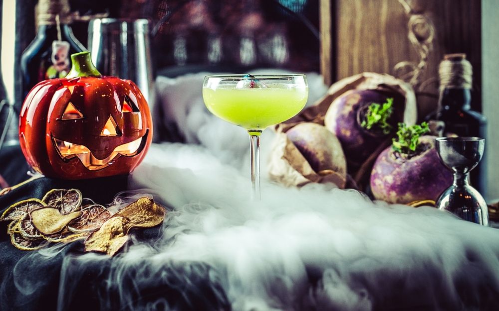 Recepty na halloweenské koktejly